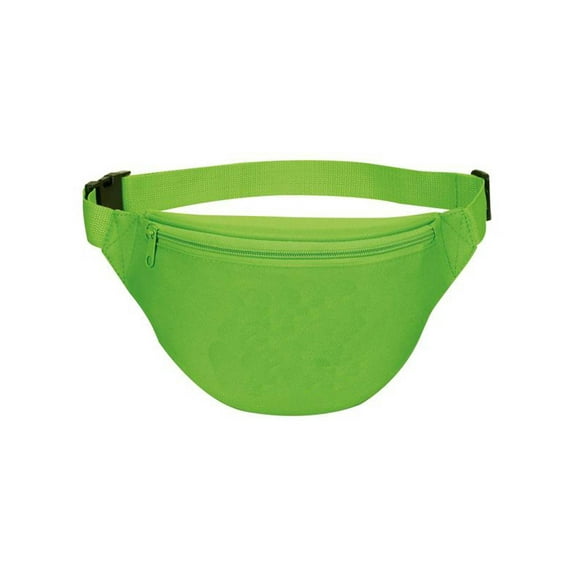 2-Zipper Fanny Pack - Green