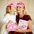 thumbnail image 7 of Kids Makeup Kit for Girl, Non-Toxic Toys Toddler Cosmetic With Mirror, Real Washable Kids Makeup Sets for Girls 5-8 Year Old Gifts, 7 of 7