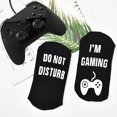 thumbnail image 6 of Janrevotw Funny Novelty Socks for Men Women Teenage Birthday Christmas Gifts-Do Not Disturb Gaming, 6 of 6