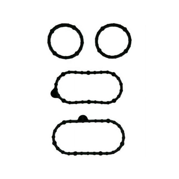 Cooler Gasket Set - Compatible with 2011 - 2021 Ford F-350 Super Duty 6.7L V8 2012 2013 2014 2015 2016 2017 2018 2019 2020