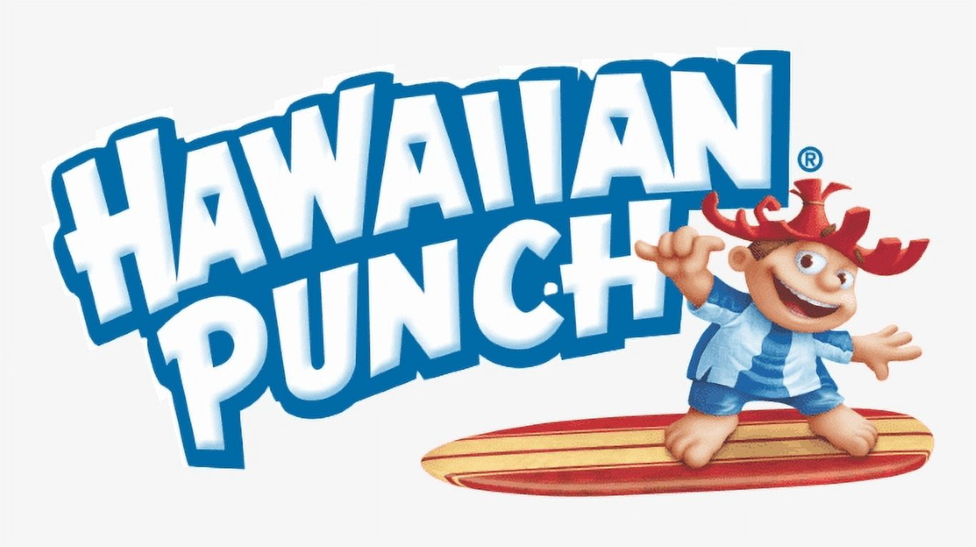 Hawaiian Punch Fruit Juicy Red, Fruit Punch Juice Drink, 8 fl oz Aluminum Cans, Shelf-Stable