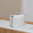 thumbnail image 5 of KAKOWELY Tool Carrying Box Metal Briefcase Tools Case Password Camera Tools Carrying Organizer with Handle,11.42X"X8.07"X4.13", 5 of 5