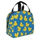 thumbnail image 2 of Easygdp Rubber Duck Bolsa Térmica Premium - Tela Oxford Impermeable, Gran Capacidad, Bolsillo Frontal, Unisex para Trabajo, Escuela, Actividades al Aire Libre y Picnics, 2 of 8