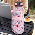 thumbnail image 1 of Funda Para Botella De Agua Termos para agua 666374 898752 (flores rosas), 1 of 5