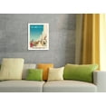 thumbnail image 4 of Fly to South America - Rio de Janerio Brazil - with SAS Scandinavian Airlines System - Vintage Airline Travel Poster by Otto Nielsen c.1953 - Bamboo Fine Art 290gsm Paper Print (Unframed) 18x24in, 4 of 4