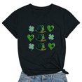 thumbnail image 1 of Kayannuo Hauts pour Femmes Liquidation Chemises pour Femmes Saint-Valentin T-shirt Imprimé Décontracté à Col Rond à Manches Courtes pour Femme, 1 of 3