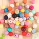 thumbnail image 3 of Lote de 50 cuentas de silicona de 9/12/15MM para hacer joyas, para hacer pulseras, cadena de chupete, collar, accesorios de joyería, 3 of 4