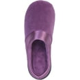 thumbnail image 3 of Roxoni Women's Comfort Slip On Memory Foam French Terry Lining Indoor Outdoor Purple 10.5/11, 3 of 5