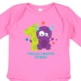 thumbnail image 3 of Inktastic Monster 1st Birthday Boys or Girls Long Sleeve Baby Bodysuit, 3 of 4