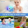 Baby Bath Toys, Automatically Spray Water and Light Up Bathtub Toys for