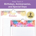 thumbnail image 3 of Calendario Perpetuo: Organizador en espiral para Cumpleaños, Aniversarios, Fechas Importantes y Recor, 3 of 3