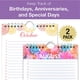 thumbnail image 3 of Calendario Perpetuo: Organizador en espiral para Cumpleaños, Aniversarios, Fechas Importantes y Recor, 3 of 3