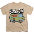 thumbnail image 2 of Scooby Doo! Mystery Machine 2 Kids T Shirt (Medium) for Youth Toddler Boys and Girls, Sand, 2 of 5