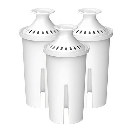 

Standard Water Filter Standard Replacement Filters for Pitchers and Dispensers BPA Free 3 Count