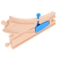 thumbnail image 2 of Wood Track Train Track Toy Train Scene Layout Track Prop Wooden Track Toy, 2 of 8