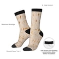 thumbnail image 4 of Zufioo Tortilla4 Thigh High Socks,Knee High Socks For Women and men,Over the Calf Tube Socks.Athletic Socks, 4 of 6