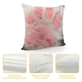 thumbnail image 4 of Cat Paw Pillow Cat Paw Shaped Throw Pillow Cushion SeatingPink Cat Paw Plush Throw Pillow Floor Pillows Home Decorative Seating Cushions, 4 of 5