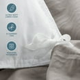 thumbnail image 6 of Bare Home Washed Duvet Cover Set - Ultra-Soft - Premium 1800 Collection - 2 Piece - Twin/Twin XL, Frost Gray, 6 of 8