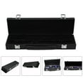 thumbnail image 1 of Minkissy 1Set Instrument Carry Case Flute Storage Box Dustproof Waterproof Black 15.4X3.7X2.4in, 1 of 8