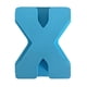 thumbnail image 2 of Molde de silicona para letras del alfabeto | Molde flexible de resina de jabón azul para velas para hornear • 1 pieza de forma de letra inglesa | Reutilizable antiadherente | Manualidades DIY, arte, 2 of 2