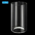 thumbnail image 3 of Uxcell 7.1"x3.9" Clear Glass Cylinder Vase Tabletop Flowers Vase Floating Candle Holder Vase, 3 of 6
