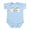 Sky Blue, variant on CafePress - Russian Parts Infant Bodysuit - Baby Light Bodysuit, Size Newborn - 24 Months