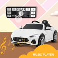 thumbnail image 3 of ENJOY 12V Maserati GranCabrio Kids Ride-On Car - Remote Control, LED Lights, Music, Safety Features, 3 of 5