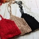 thumbnail image 5 of Las mujeres crochet ahuecan hacia fuera el traje de baño sin mangas de las Negro Hugo bikinis para mujer, 5 of 9