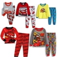 thumbnail image 2 of 2022 Disney Cars, conjunto de pijamas para niños, Toy Story, nueva ropa de otoño para niños, ropa de algodón de manga larga con dibujos animados para niños, 6T (120CM) zhangyuxiang CONDUJO, 2 of 2