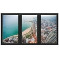 thumbnail image 2 of VWAQ - Office Window Sticker Beach View Wall Decal Removable Reusable Vinyl Mural - OW02, 2 of 2