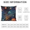 thumbnail image 5 of Creowell  Outer Space Planet Pillow Covers,Constellation Stars Throw Pillow Cases Decorative Double-Sided Square Pillowcases for Home Decor Living Room Sofa Bedroom Outdoor, 5 of 5