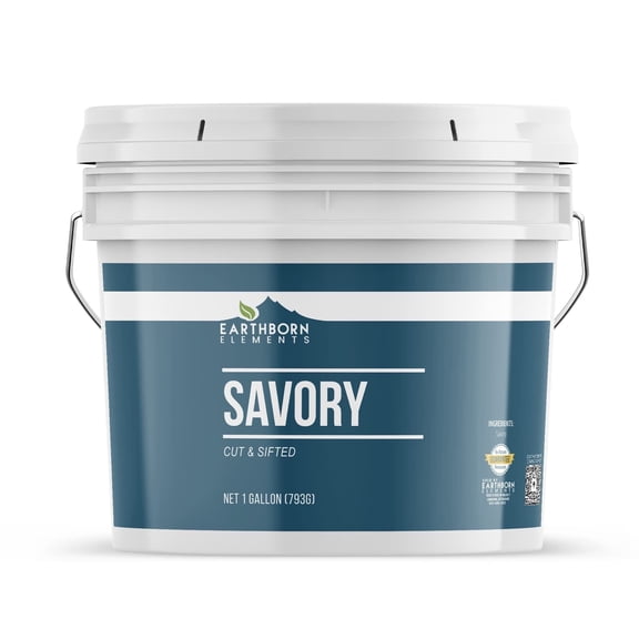 Earthborn Elements Savory 1 Gallon Bucket, Cut & Sifted, Aromatic Flavor Enhancer