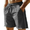 thumbnail image 3 of Men's Shorts Men's Workout Gym Shorts Athletic Shorts Men's Summer Beach Shorts Summer Lightweight Quick Dry Shorts Compression Shorts Men, 3 of 8