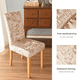 thumbnail image 4 of Silla de comedor elástica para hotel, estilo silla, respaldo medio, funda de silla multifuncional, 4 of 5