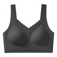 thumbnail image 3 of XIYON Bras For Women Lace Seamless Push Up Bra Non Padded Breathable Fixed Cup Vest Style Underwire Daily Comfort Everyday Wear Everyday Wear, 3 of 6