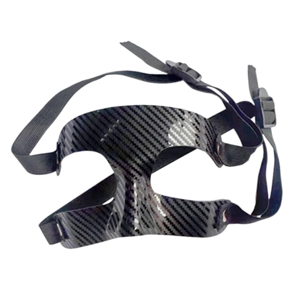 Mascarilla deportiva Guardia facial Gimnasio Ejercicio Protección facial Protectores nasales Escudo facial Máscara de baloncesto para softball Lucha Ajuste de la mitad 2