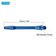 thumbnail image 2 of Uxcell  Aluminum Dart Shafts 15 Pack Medium 2BA Thread Dart Stems Sky Blue 48mm, 2 of 5