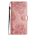 thumbnail image 2 of Phone case wallet, with card holder, cherry blossom pattern flip PU leather phone case, with magnetic buckle shock-absorbing cover, suitable for Google pixel 6A phone case, 2 of 5