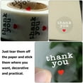 thumbnail image 2 of Minkissy 2 Rolls Packing Sealing Sticker Transparent PVC for Greeting Cards Decor 500PCS/Roll, 2 of 8