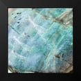 thumbnail image 2 of Allen, Kimberly 20x20 Black Modern Framed Museum Art Print Titled - Teal Gem 1, 2 of 5