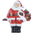 thumbnail image 1 of Artesanías de resina de Papá Noel creativas nórdicas, adornos para la decoración del hogar, sala de estar, escritorio, regalos de Navidad B, 1 of 5