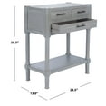 thumbnail image 5 of SAFAVIEH Filbert Solid 3 Drawer Console Table, White Washed Grey, 5 of 7