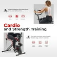 thumbnail image 5 of Sunny Health & Fitness Upright Row-N-Ride® 2-in-1 Magnetic Exercise Bike, 5 of 8
