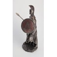 thumbnail image 2 of Veronese Design WU76820A4 Sculpture de Leonidas Tenant une Lance - Bronze, 2 of 4
