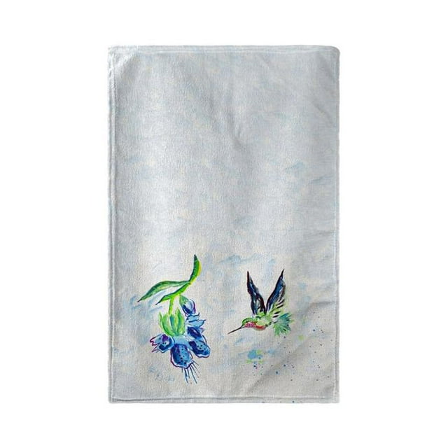 Betsy Drake BT712 30 x 50 in. Hovering Hummingbird Beach Towel