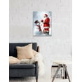 thumbnail image 6 of HFDF Christmas Wall Art Snowman Santa Canvas Prints Christmas Decor Painting Picture Stretched and Ready to Hang for Holiday Decor 20x24inch Framed, 6 of 6