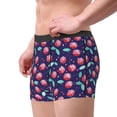 thumbnail image 2 of Kdxio Men's Boxer Briefs with Cool Mirror Cherries Print - Comfortable and Breathable Underwear for Everyday Wear, 2 of 5