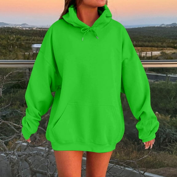 Hoodies Womens Oversized Hoodies Winter Cotton Sweatshirts Pullover 2025 Fashion Tops Trendy Outfits