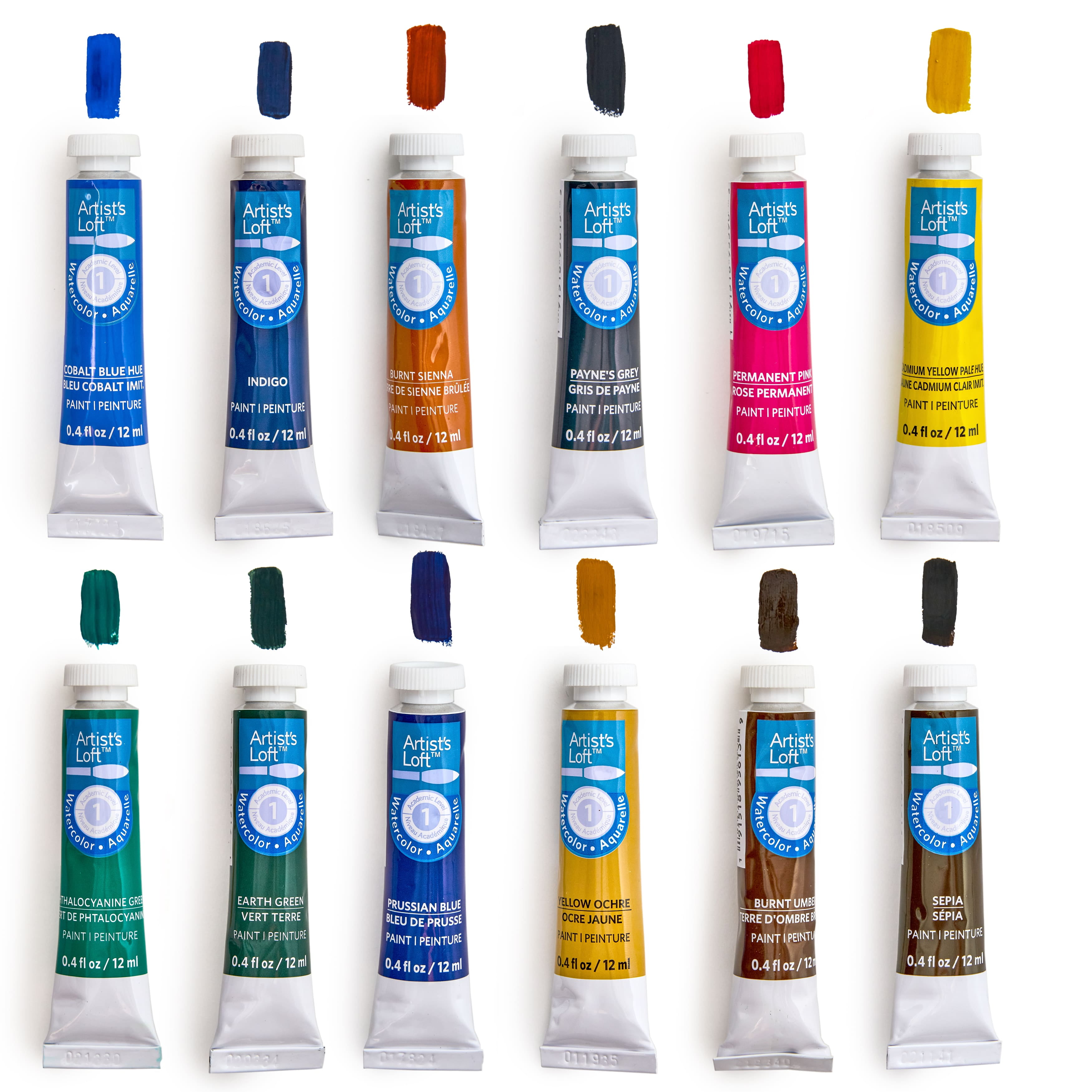 Artist's Loft Watercolor Paint Set, 24 Pieces