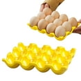thumbnail image 2 of Ceramic Egg Box Egg Tray Holder Non Slip Egg Storage Organizer for Fridge Refrigerator Kitchen Worktop Countertop Decorative Accessories Holds 12 Chicken Eggs, 2 of 7